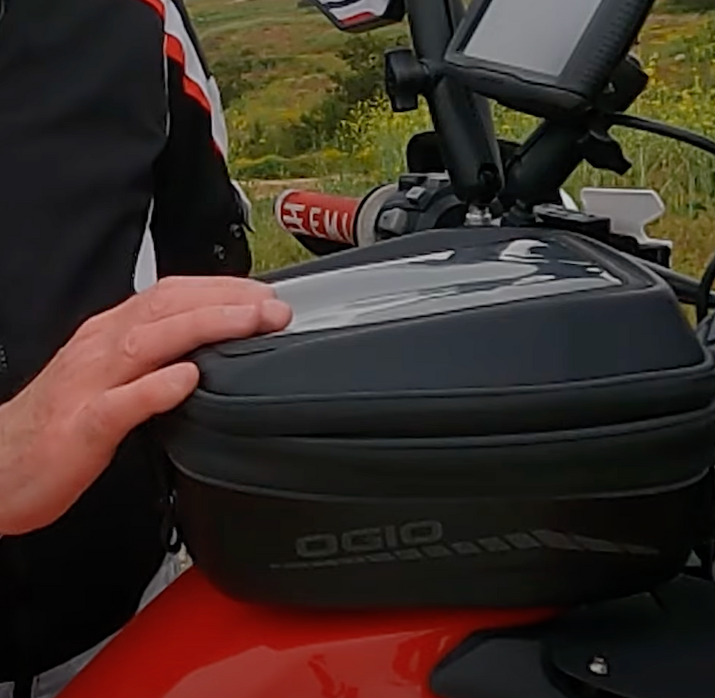 MOTO PILOT | All new OGIO RAM S2 tank bag on the Africa Twin!