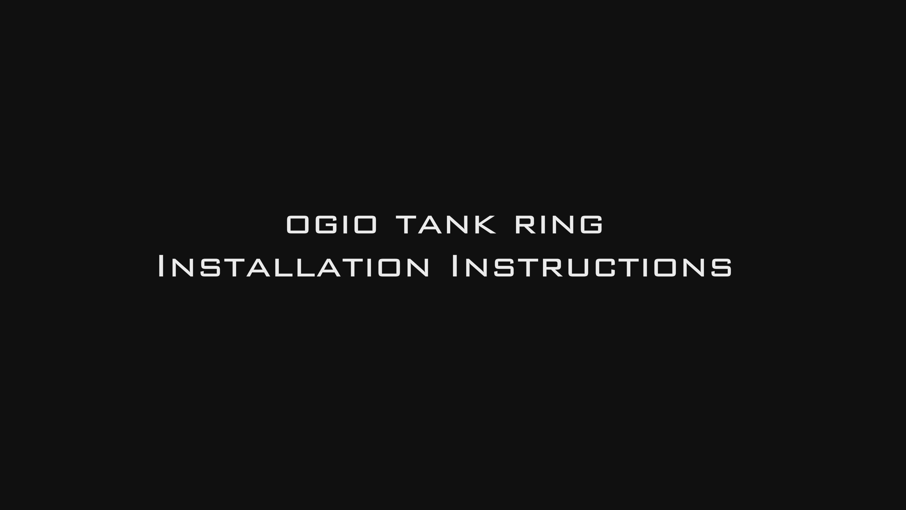 OR3 TANK BAG RING - (KAWASAKI) – OGIO POWERSPORTS